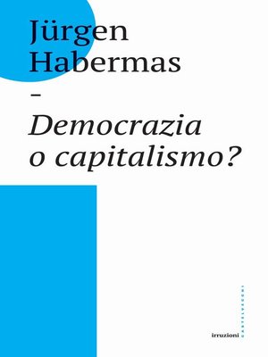 cover image of Democrazia o capitalismo?